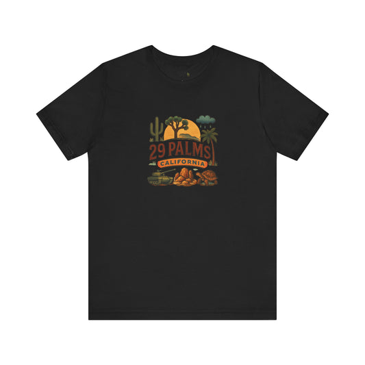 29 Palms California Unisex Tee, Casual Graphic T-Shirt, Gift for Adventurers, Perfect for Summer Outings, Travel Enthusiasts, Nature Lovers