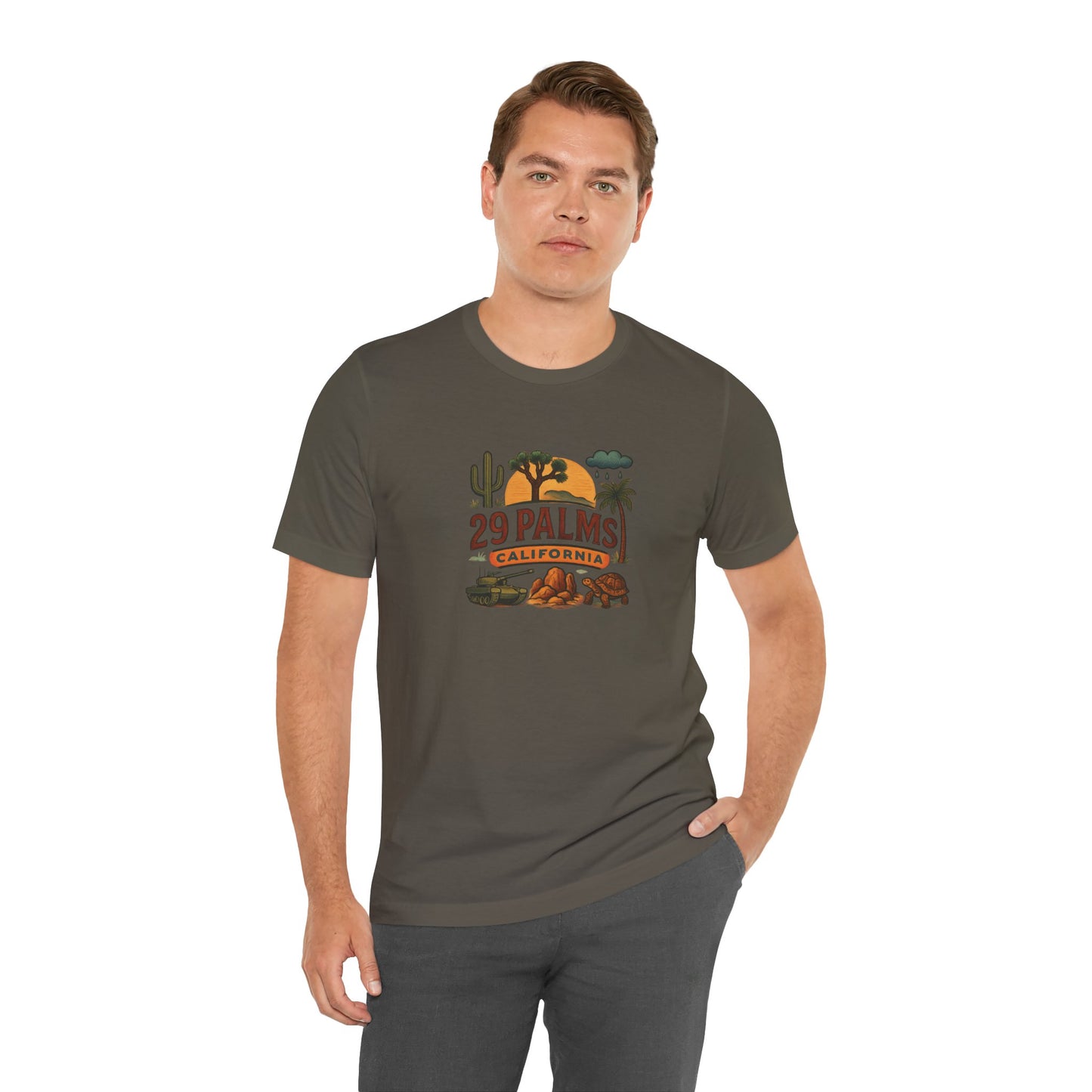 29 Palms California Unisex Tee, Casual Graphic T-Shirt, Gift for Adventurers, Perfect for Summer Outings, Travel Enthusiasts, Nature Lovers