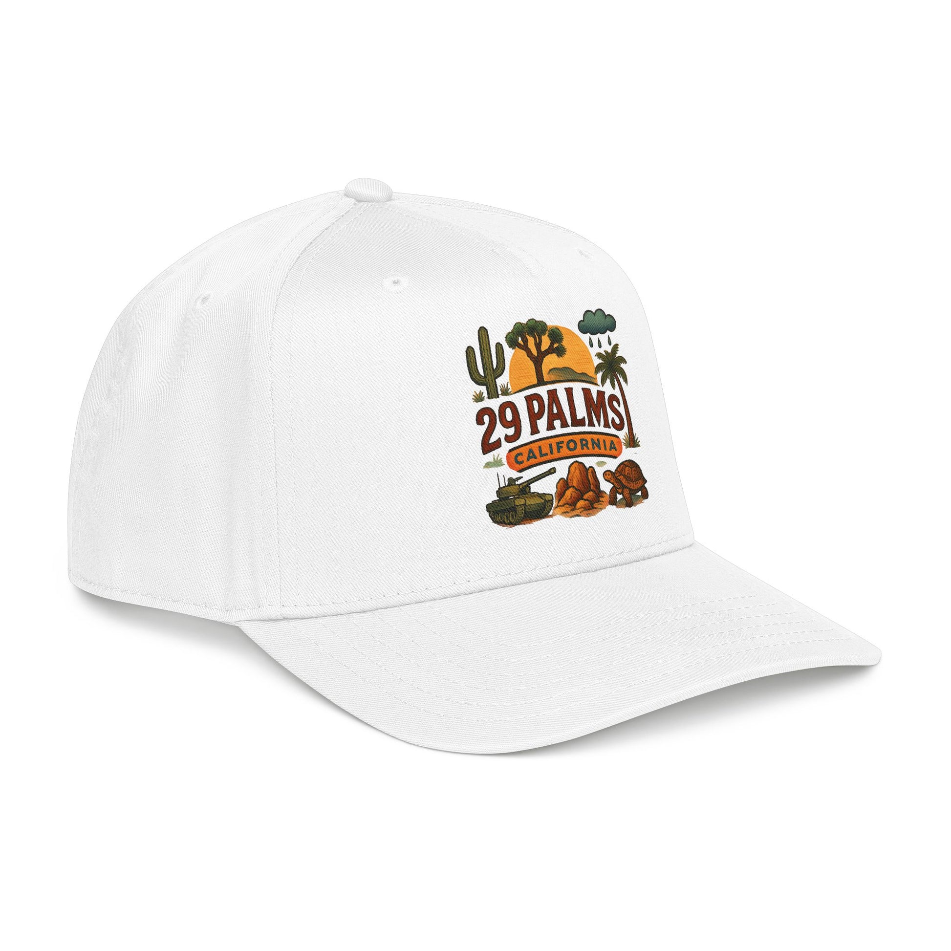 29 Palms California Retro Desert Baseball Cap — Vintage Souvenir Hat - Kaleo Cactus Garden
