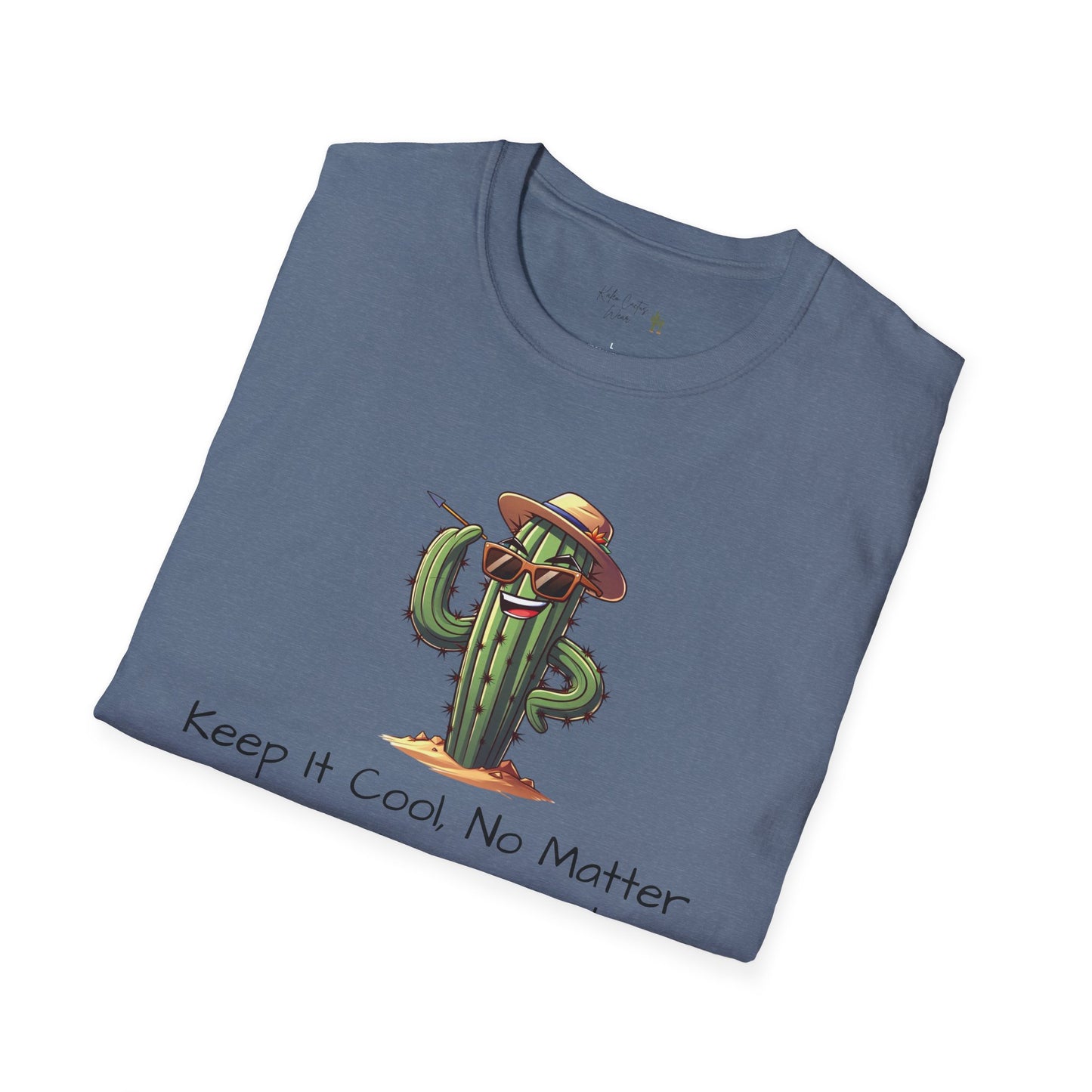 Cactus T-Shirt 'Keep It Cool' - Kaleo Cactus Garden