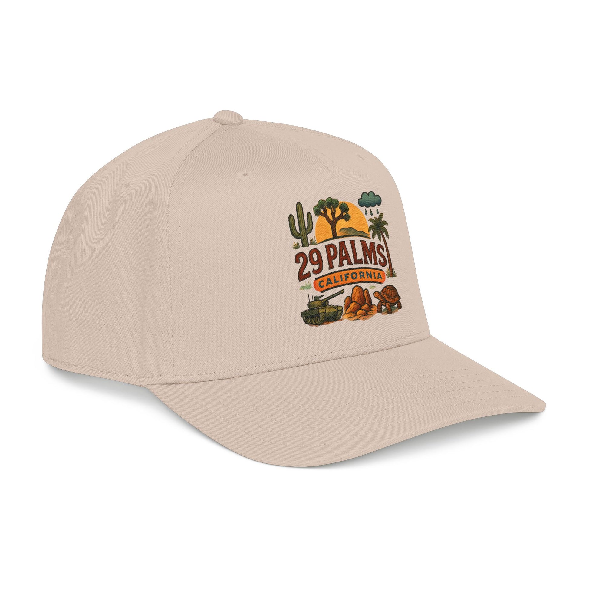 29 Palms California Retro Desert Baseball Cap — Vintage Souvenir Hat - Kaleo Cactus Garden