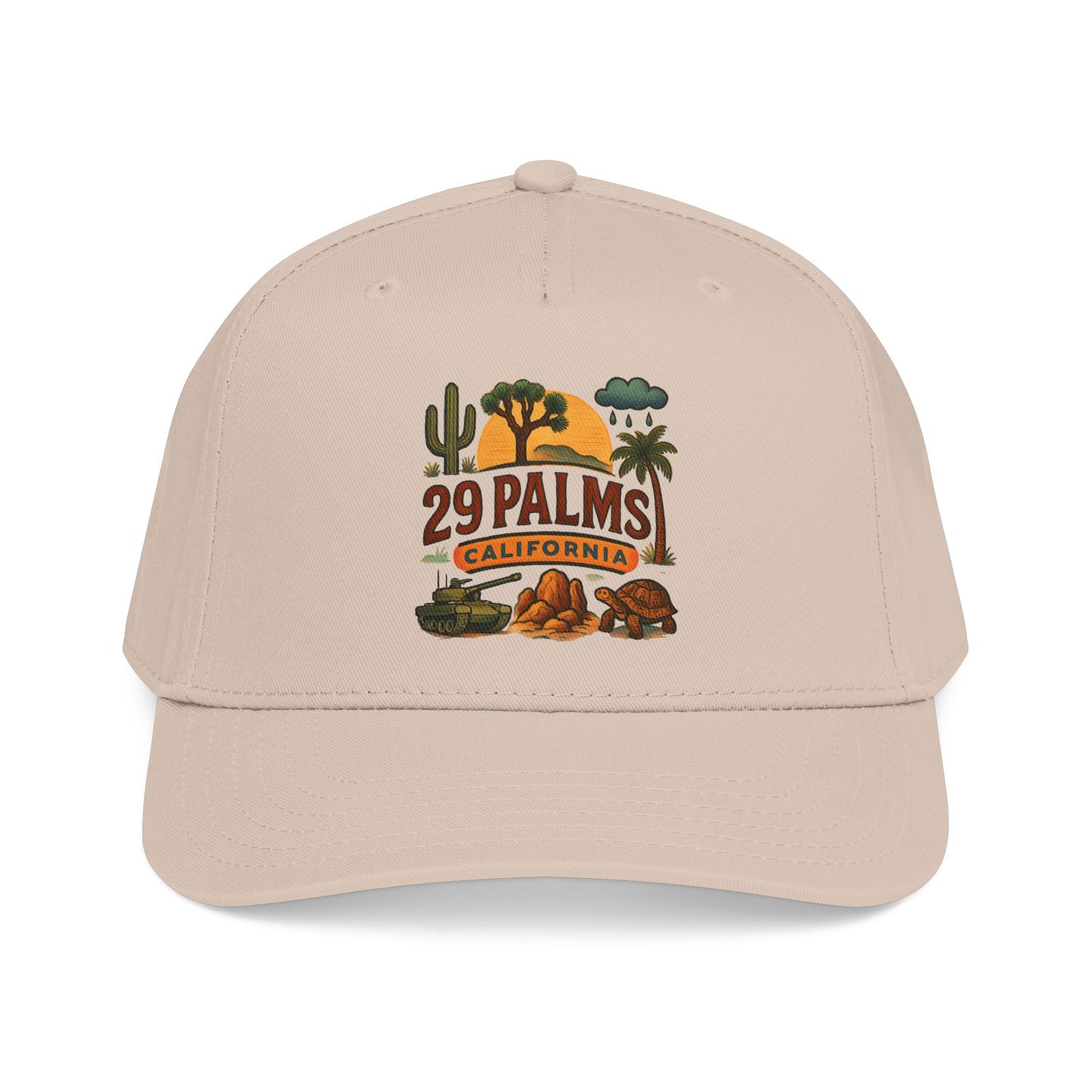 29 Palms California Retro Desert Baseball Cap — Vintage Souvenir Hat - Kaleo Cactus Garden
